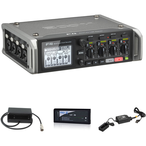 Zoom F4 Field Recorder Kit B&H Photo Video