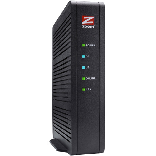 Zoom Telephonics 5370 DOCSIS 3.0 Cable Modem 5370-00-00 B&H