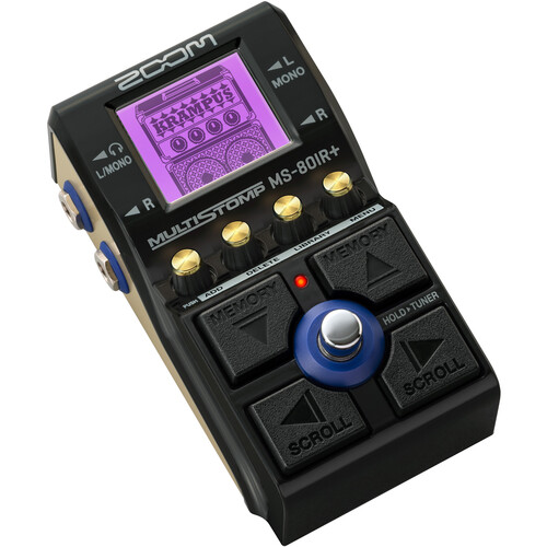 Zoom MS-80IR+ Multistomp Amplifier Modeling Pedal ZMS80IRPLUS