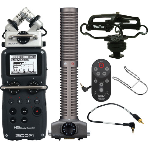 Zoom Zoom H5 Handy Recorder On-Camera Package Kit B&H Photo