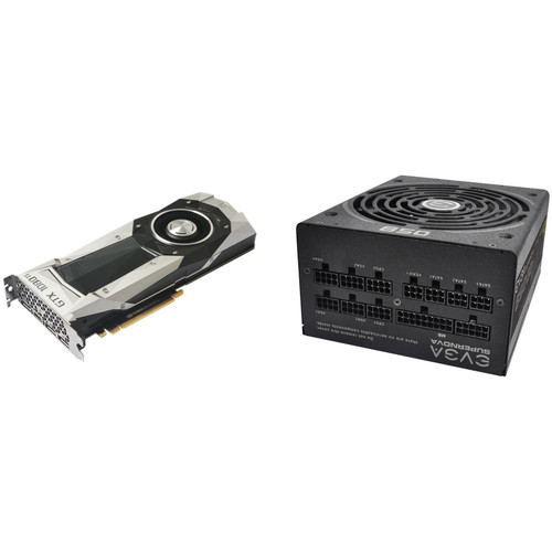 ZOTAC GeForce GTX 1080 Ti Founders Edition Graphics Card with EVGA SuperNOVA 850G2 850W Power Supply Kit
