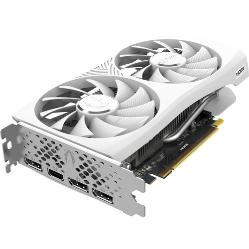 ZOTAC GeForce RTX 4060 GAMING Twin Edge OC White Edition Graphics Card