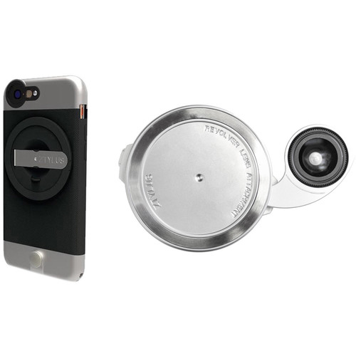 Ztylus Zip-6L Case for iPhone 6 (Black) with Revolver 4-in-1 Lens
