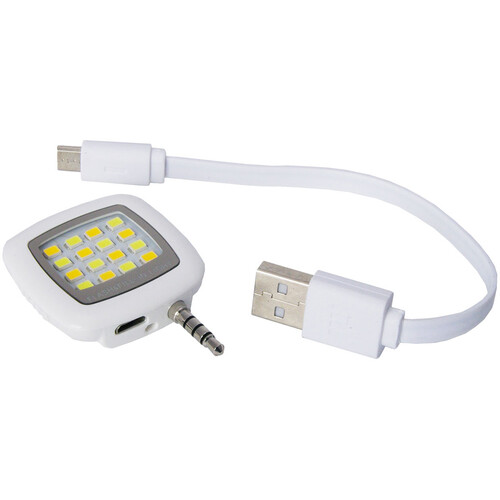 Zuma Mini 16-LED Adjustable Light for Smartphones (White)