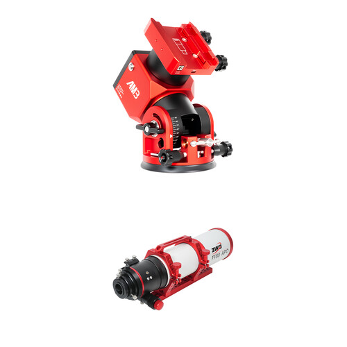 ZWO FF80mm APO Telescope & AM3N Strain Wave Gear Mount Kit