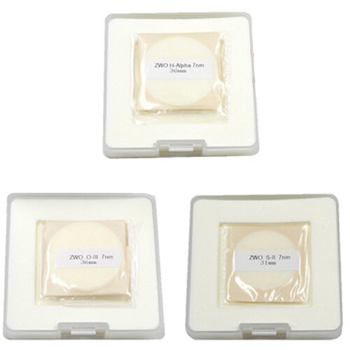 ZWO Narrowband HA, SII & OIII Filter Set (36mm)