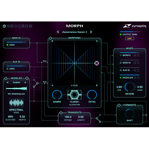 Zynaptiq Morph 3 Audio-Morphing Plug-In