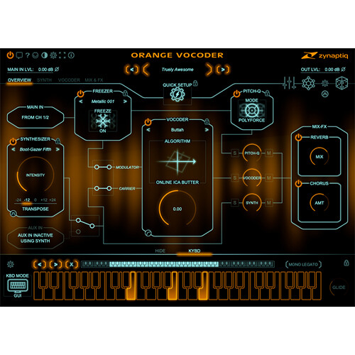 Zynaptiq Orange Vocoder IV Vocoder Plug-In (Educational License)
