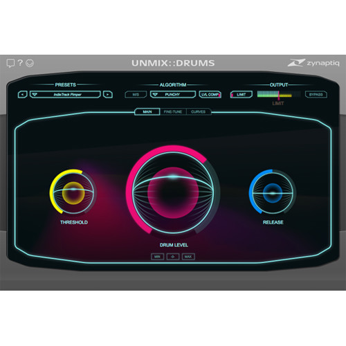 Zynaptiq UNMIX::DRUMS - Drums Processor (Download)