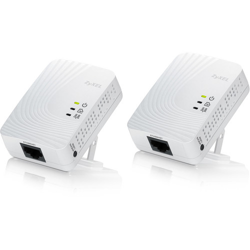 ZyXEL 500 Mb/s Wall-Plug FE Powerline Adapter Kit (2-Unit Pack)