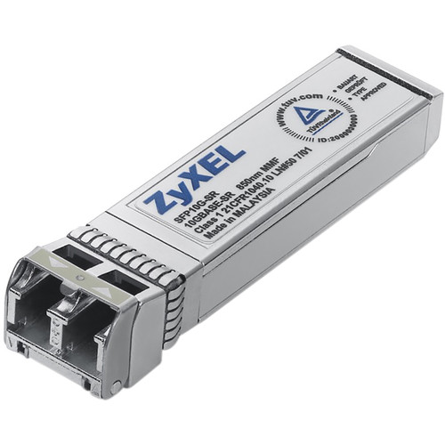 ZyXEL SFP+ 10G 850nm SR MMF Optical Transceiver SFP10GSR1 B&H