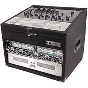 Odyssey CXC904 Carpeted Console Rack Case {Black}
