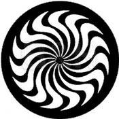 Rosco Steel Gobo #7929 - Whirl - Size E