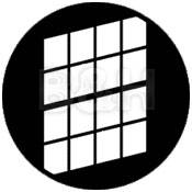 Rosco Distorted Double Hung Steel Gobo