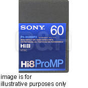 ソニー P6-60HMPX Professional　10本セット Sony P6-60 HMPX Hi-8/Digital 8 Professional Metal P660HMPX/5 B&H
