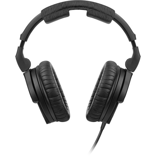 MONITORING HEADPHONES, 64 Ohm, COILED CABLE (min. 1.3M / max. 3M), 3.5mm JACK & ¼" ADAPTOR