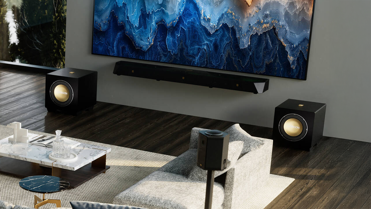 Nakamichi DRAGON Dolby Atmos Home Surround Sound System with Dual 12" Subwoofers Nakamichi DRAGON Dolby Atmos Home Surround Sound System with Dual 12" Subwoofers