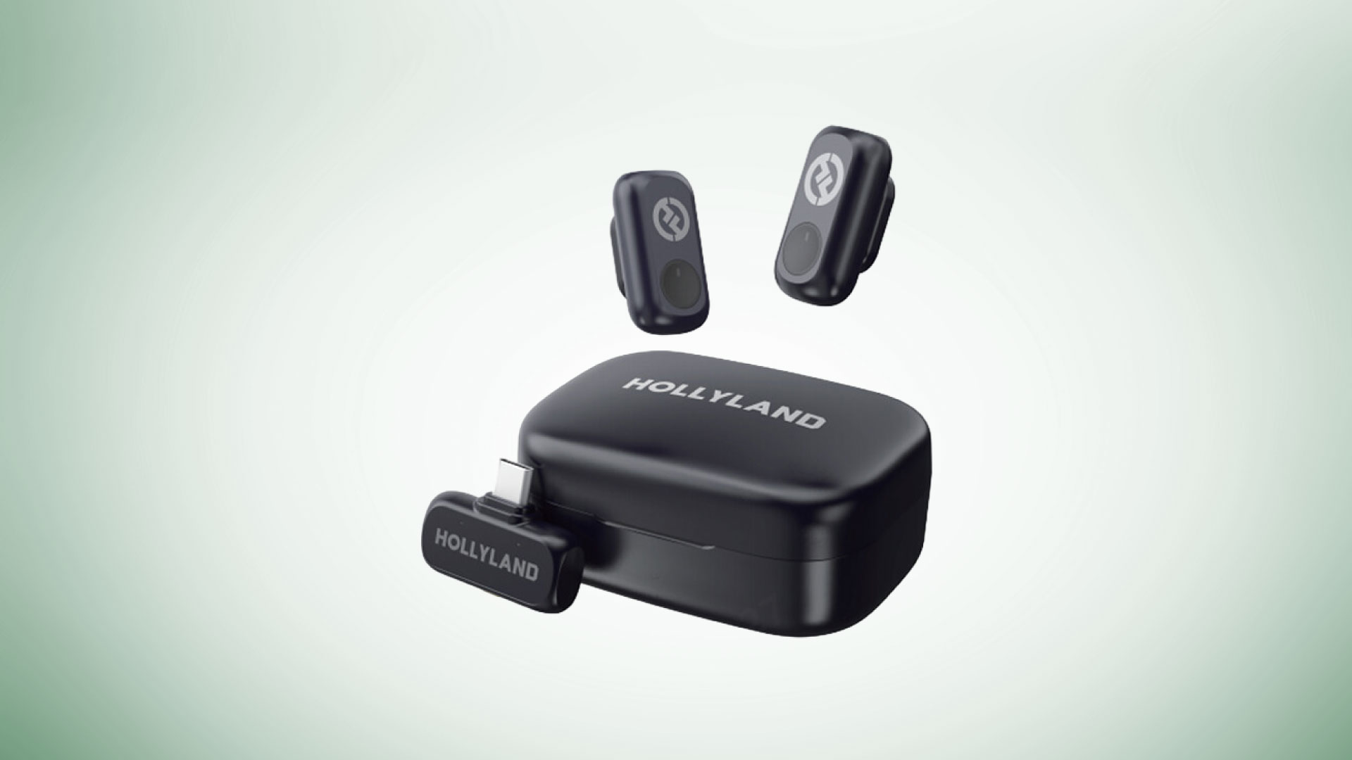 Hollyland LARK A1 Duo 2-Person Wireless Microphone System with USB-C Connector for Mobile Devices Hollyland LARK A1 Duo 2-Person Wireless Microphone System with USB-C Connector for Mobile Devices