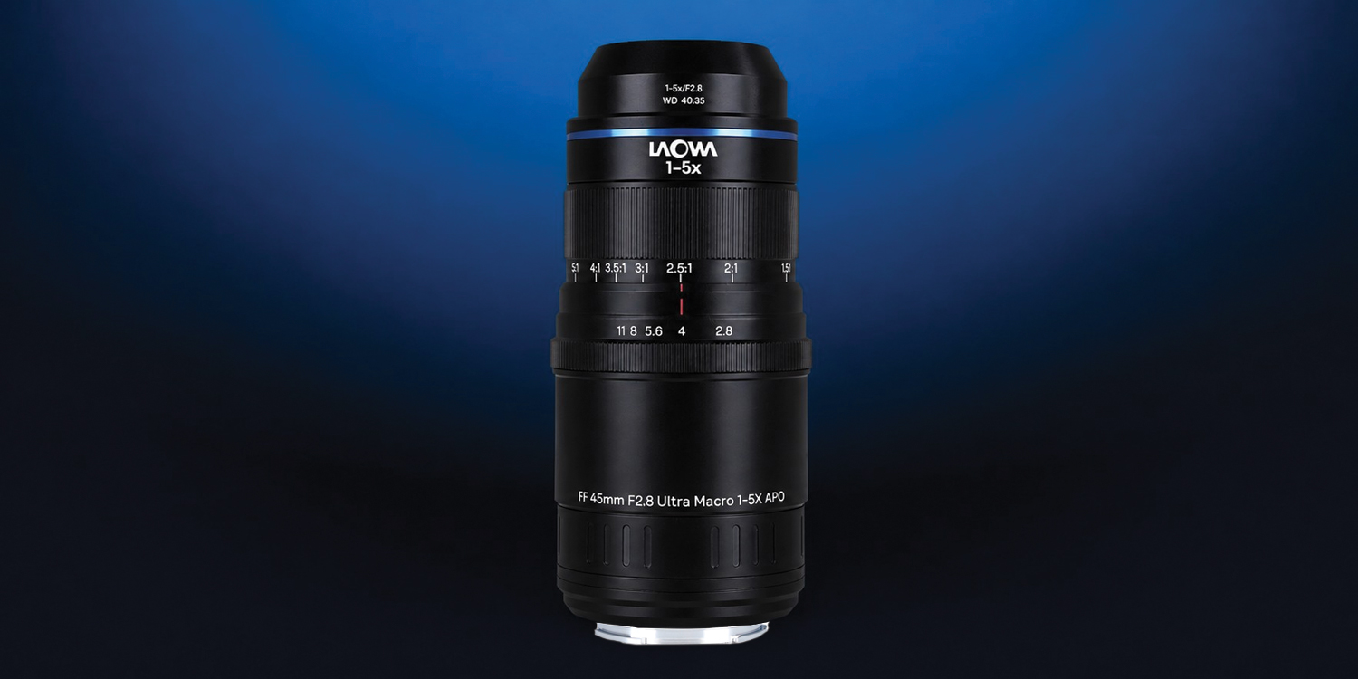 Venus Optics Laowa Aksen 45mm f/2.8 1-5x Ultra Macro APO Lens Venus Optics Laowa Aksen 45mm f/2.8 1-5x Ultra Macro APO Lens