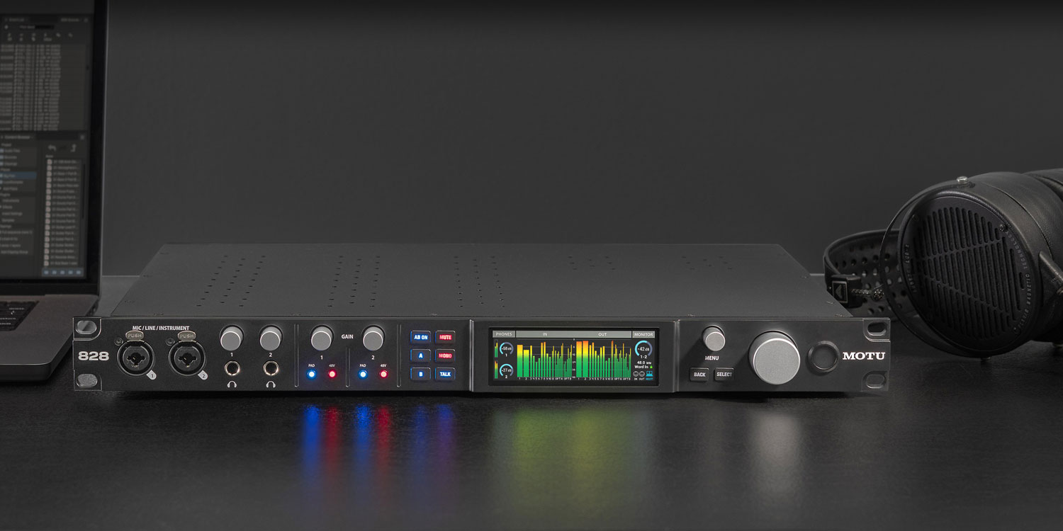 MOTU 828 USB-C Audio/MIDI Interface