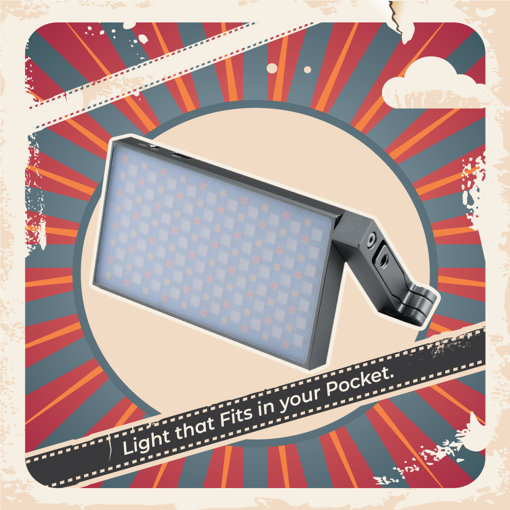 Godox RGB Mini Creative M1 On-Camera Video LED Light Godox RGB Mini Creative M1 On-Camera Video LED Light