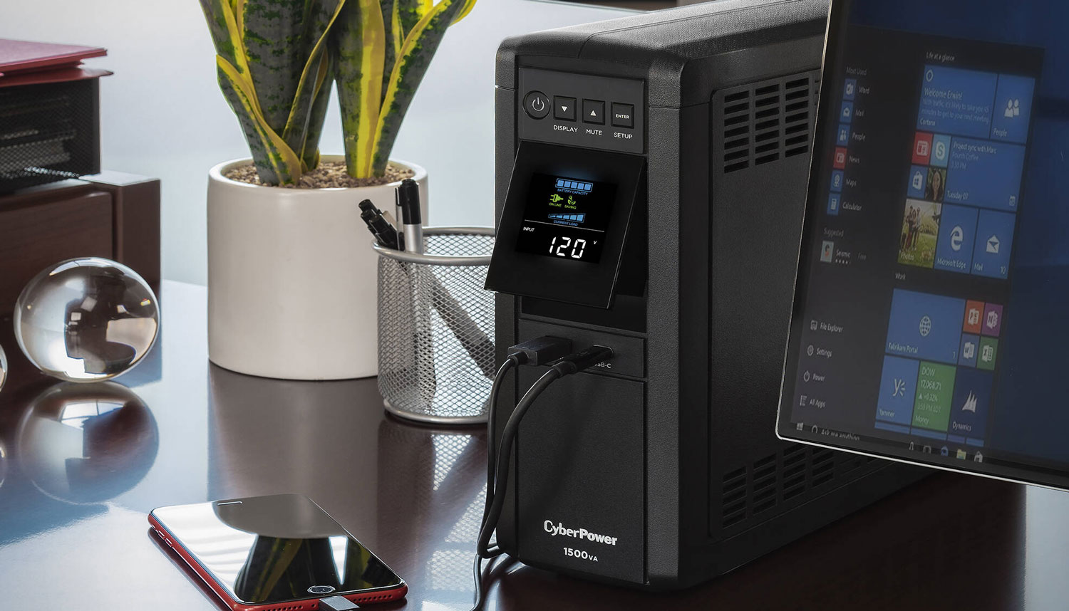 CyberPower CP1500PFCLCD PFC Sinewave UPS CyberPower CP1500PFCLCD PFC Sinewave UPS