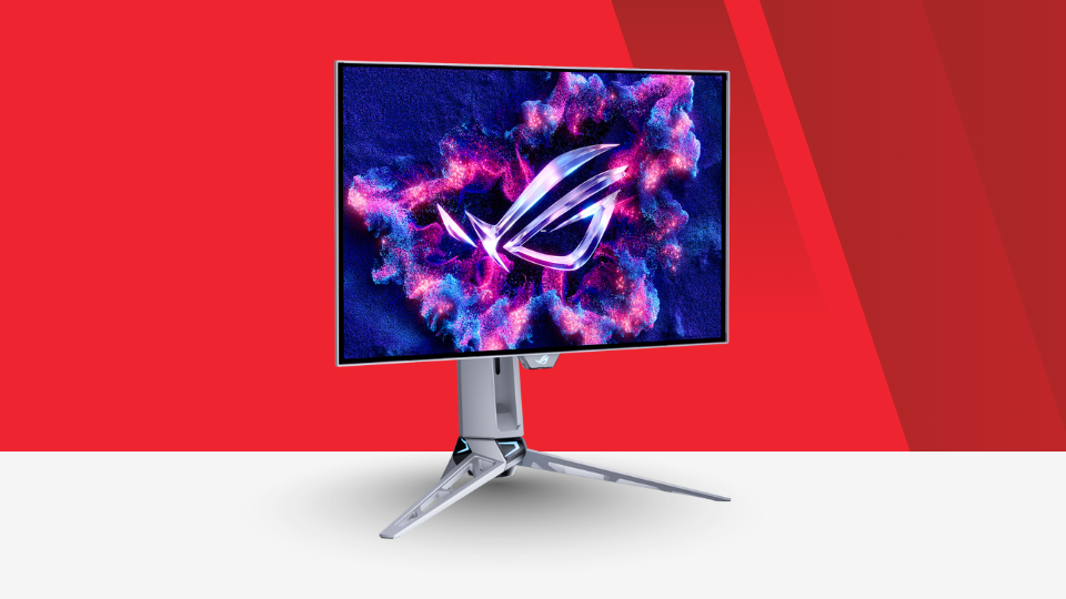 ASUS Republic of Gamers Swift OLED PG27AQWP-W 26.5" Dual Mode Gaming Monitor ASUS Republic of Gamers Swift OLED PG27AQWP-W 26.5" Dual Mode Gaming Monitor