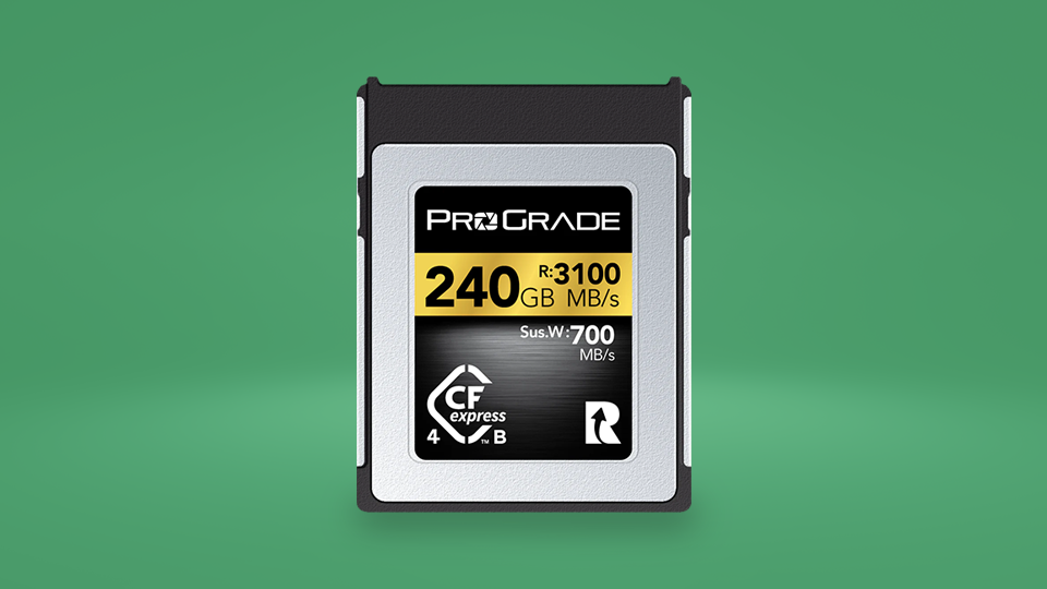 ProGrade Digital 240GB CFexpress 4.0 Type B Gold Memory Card ProGrade Digital 240GB CFexpress 4.0 Type B Gold Memory Card