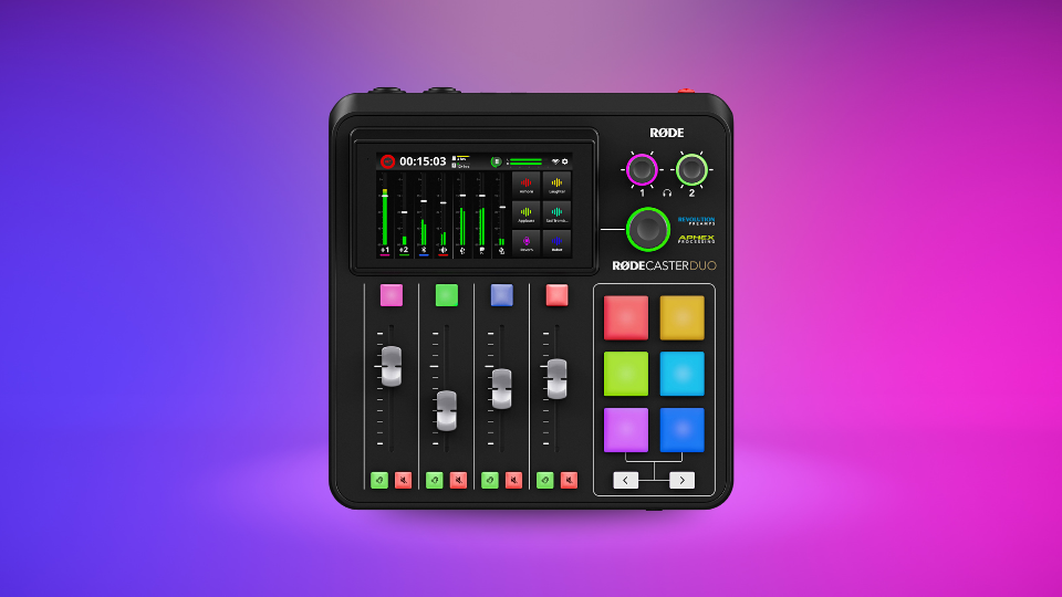 RODE RODECaster Duo Integrated Audio Production Studio RODE RODECaster Duo Integrated Audio Production Studio