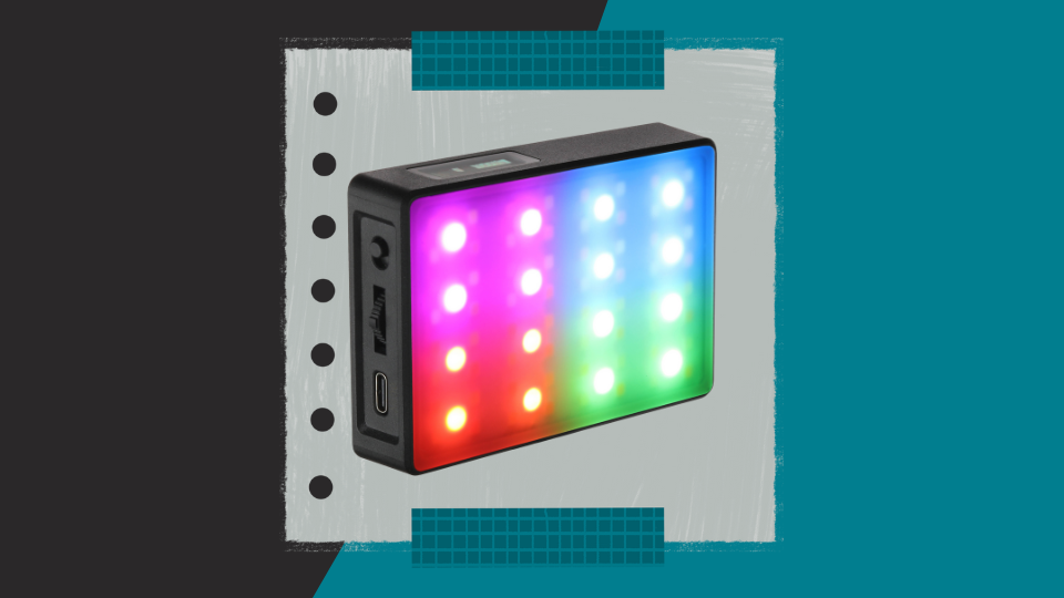 Genaray RGB-CP425-PIX Compact On-Camera RGB LED Light Panel Genaray RGB-CP425-PIX Compact On-Camera RGB LED Light Panel