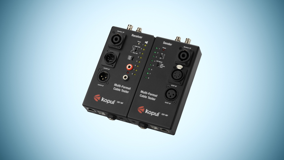 Kopul CBT-MF Multi-Function Cable Tester with Dual Chassis