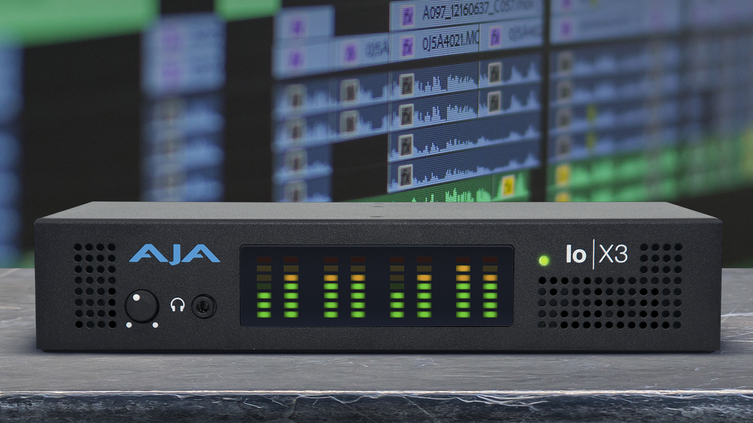 AJA Io X3 Professional Video I/O for Thunderbolt 3