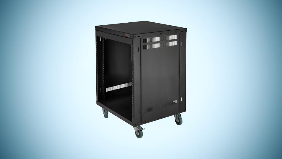 Auray ERS-12U Steel Equipment Rack with 3" Casters