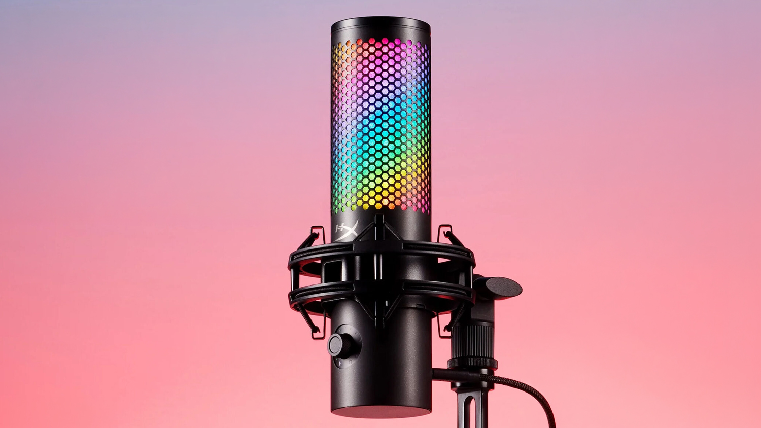 HyperX QuadCast 2 S Multipattern USB Electret Condenser Microphone HyperX QuadCast 2 S Multipattern USB Electret Condenser Microphone