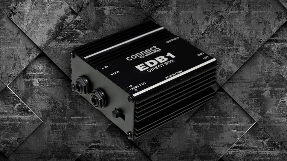 Whirlwind EDB1 Single-Channel Economy Direct Box Whirlwind EDB1 Single-Channel Economy Direct Box