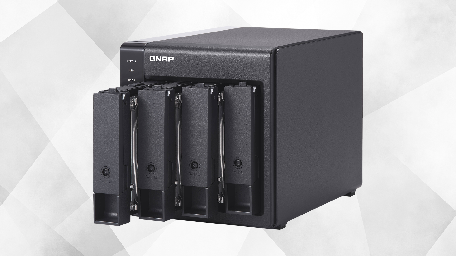 QNAP TR-004 4-Bay USB 3.2 Gen 1 RAID Expansion Enclosure QNAP TR-004 4-Bay USB 3.2 Gen 1 RAID Expansion Enclosure