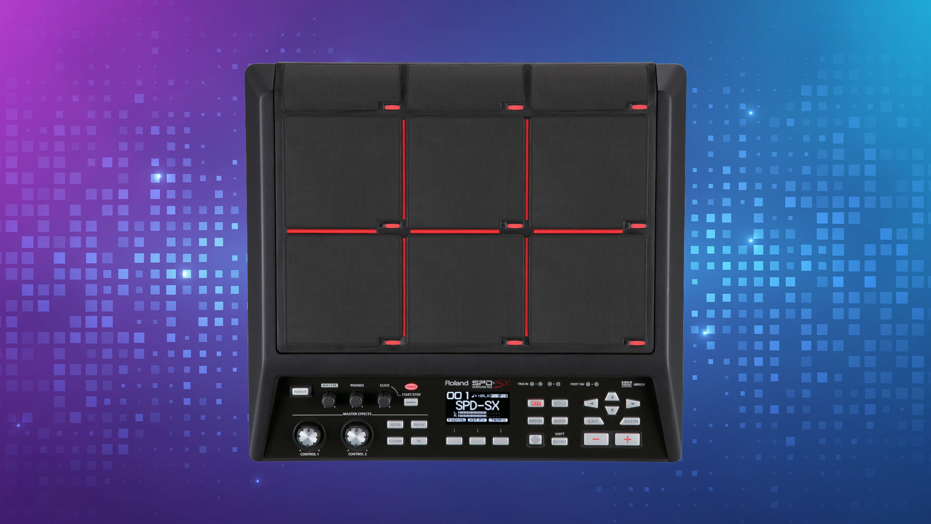 Roland SPD-SX Sampling Pad with 4GB Internal Memory