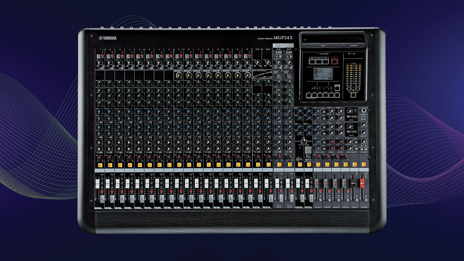 Yamaha MGP32X 32-Channel Analog Mixing Console with DSP Effects Yamaha MGP32X 32-Channel Analog Mixing Console with DSP Effects