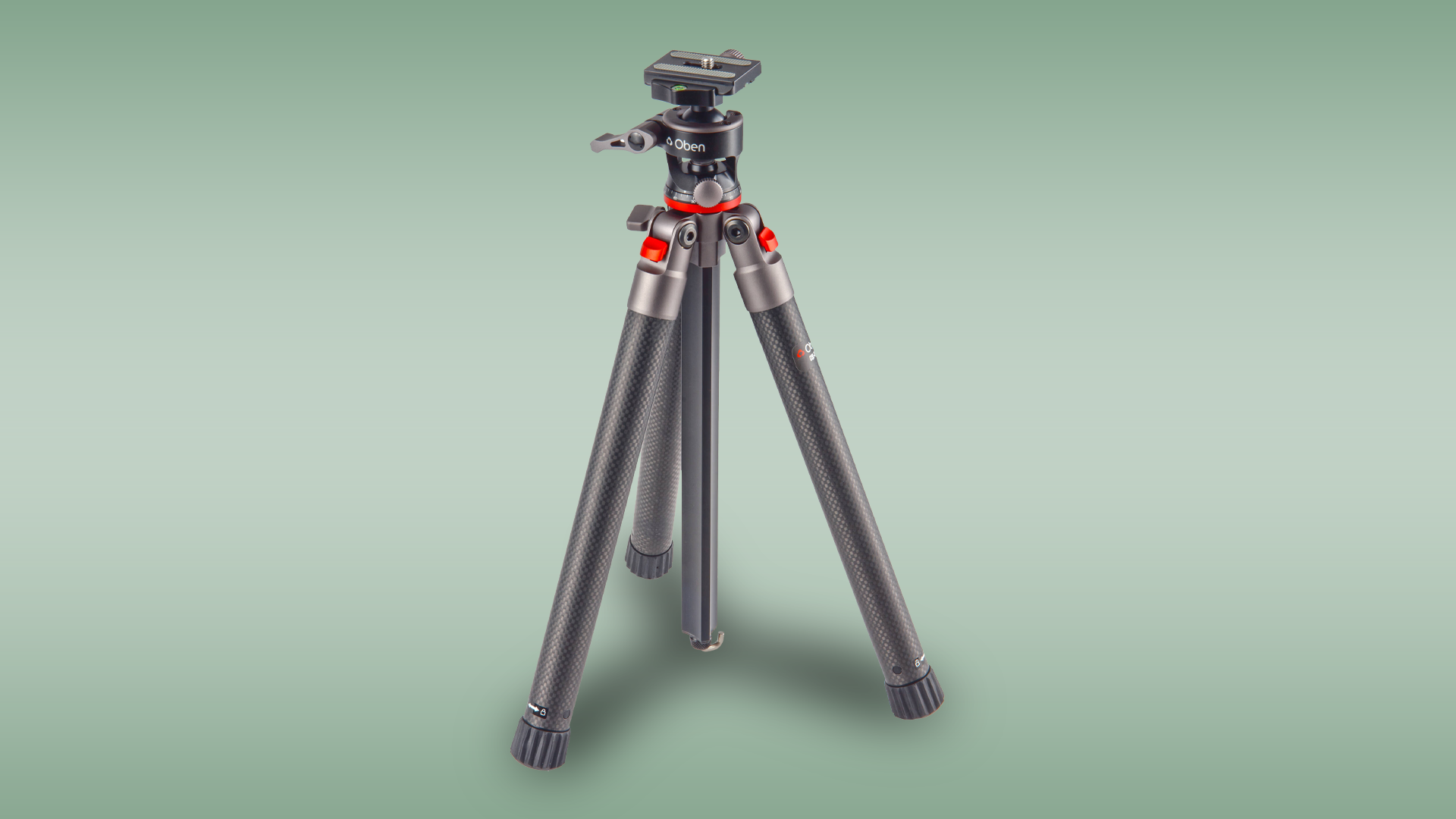 Oben CQL-13 Compact Carbon Fiber Travel Tripod with Ball Head