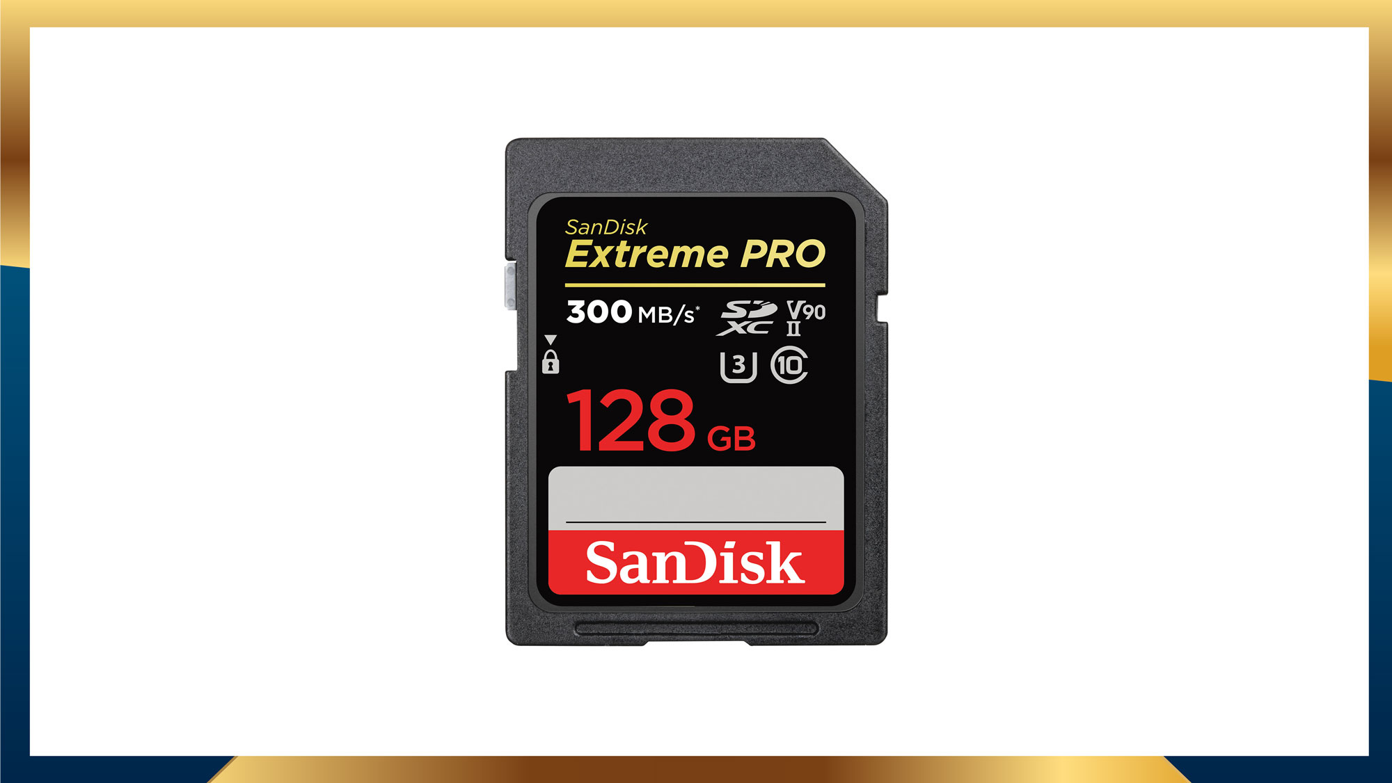 SanDisk 128GB Extreme PRO UHS-II SDXC Memory Card
