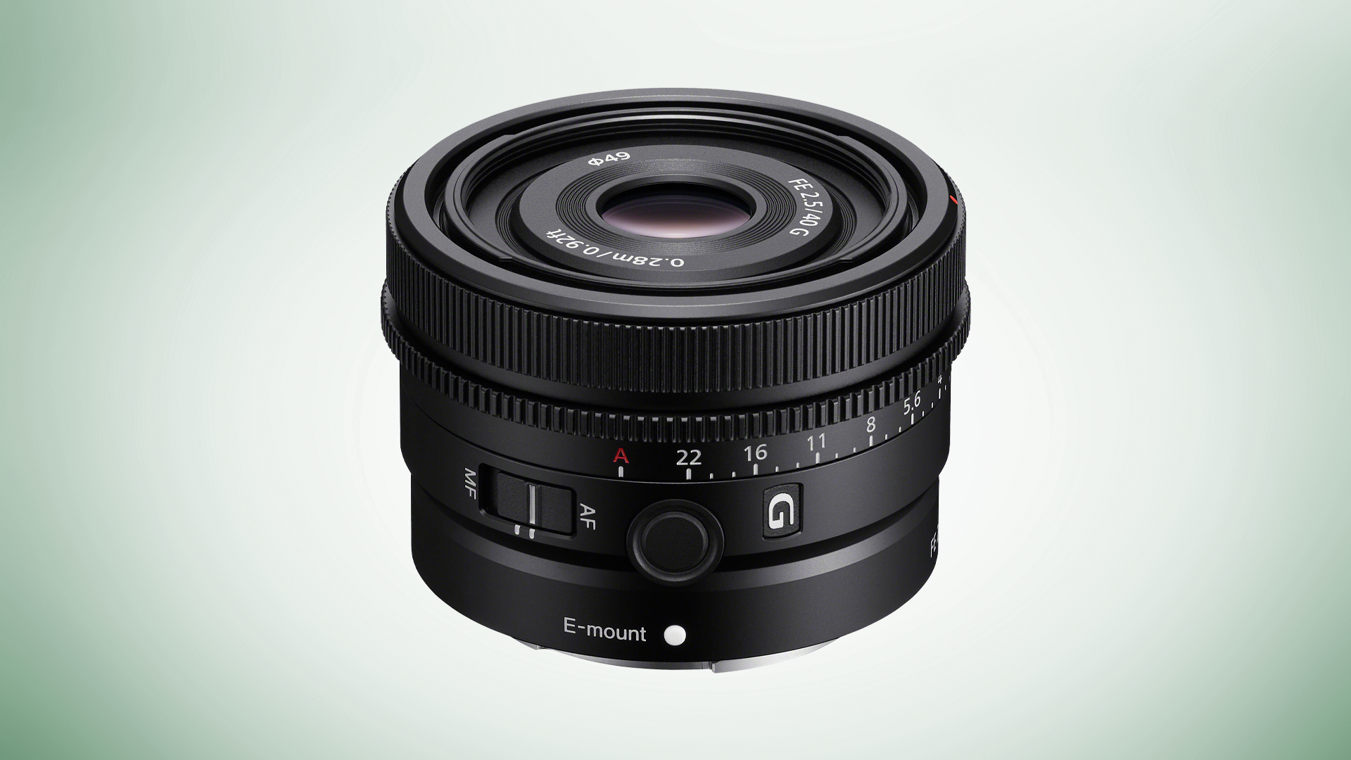 Sony FE 40mm f/2.5 G Lens