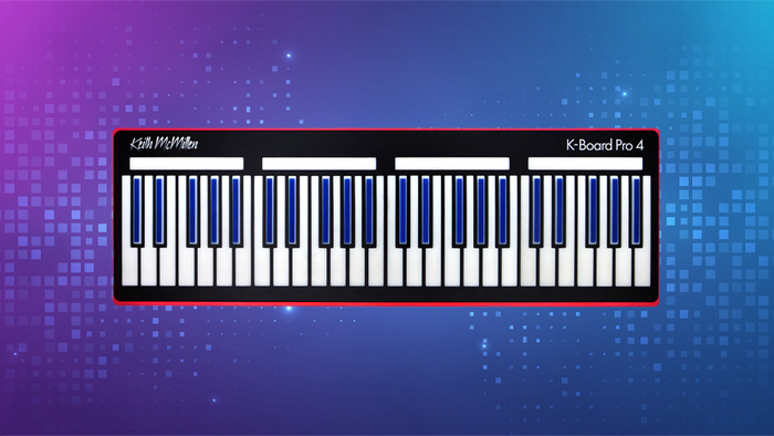 Keith McMillen Instruments K-Board Pro 4 - 48-Key USB/MIDI MPE Keyboard Controller