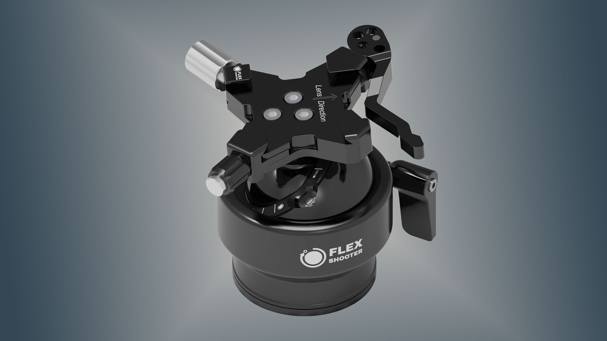 FlexShooter Pro Ball Head with Arca-Type Flip-Lever Receiver