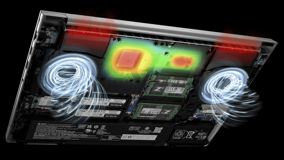 Internal components may differ from images shown based on your configuration.