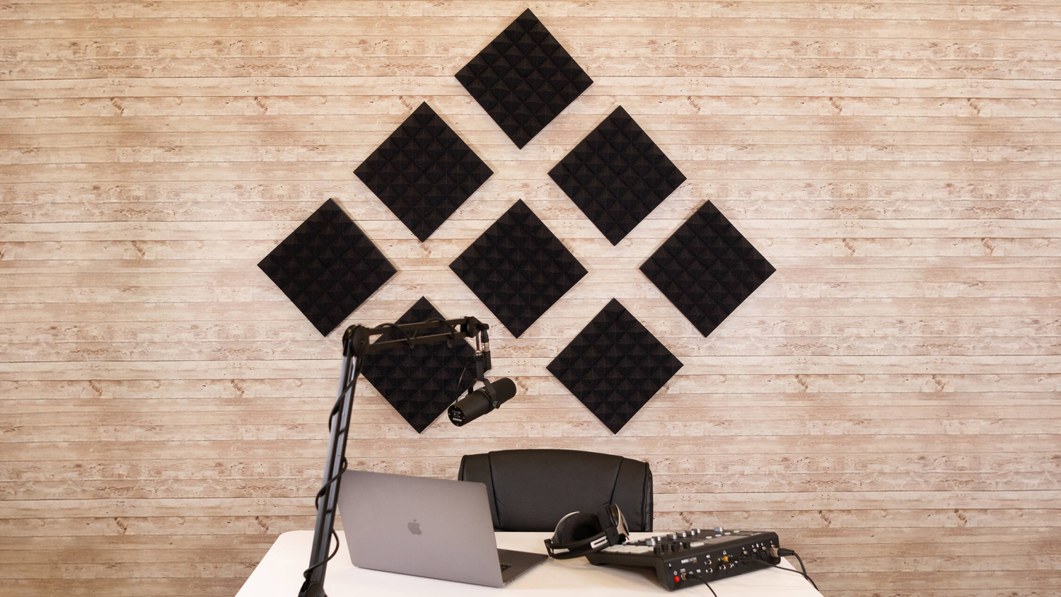 Gator 12x12" Acoustic Pyramid Panel