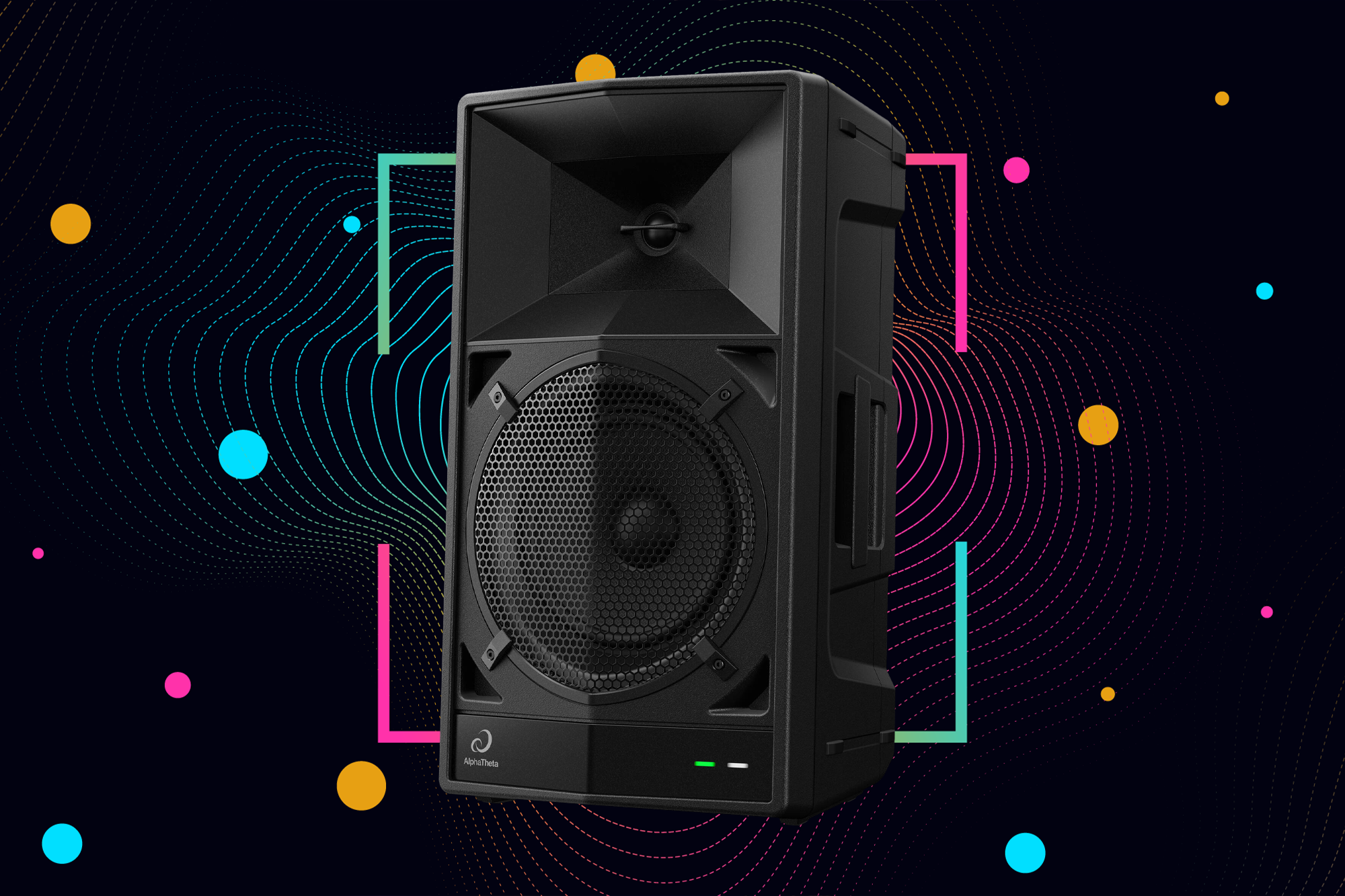 AlphaTheta WAVE-EIGHT Portable 8" DJ Speaker with SonicLink Technology AlphaTheta WAVE-EIGHT Portable 8" DJ Speaker with SonicLink Technology