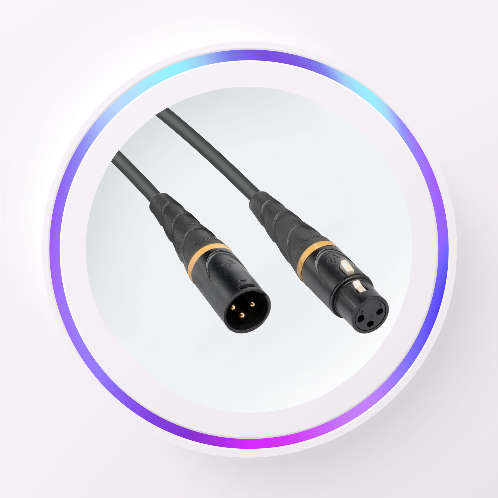 Enova NXT True Mold XLR Microphone Cable Enova NXT True Mold XLR Microphone Cable