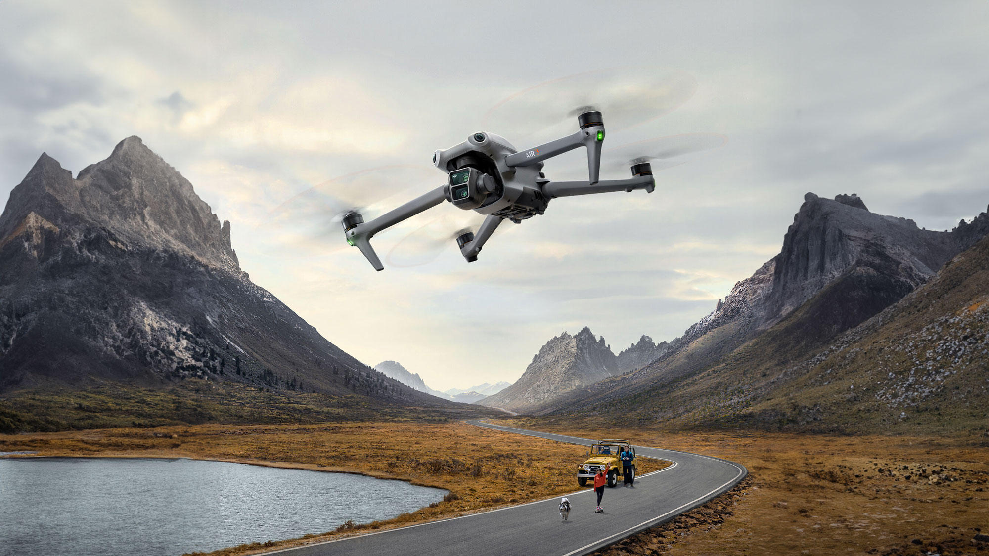 DJI Air 3 Drone Fly More Combo with RC 2