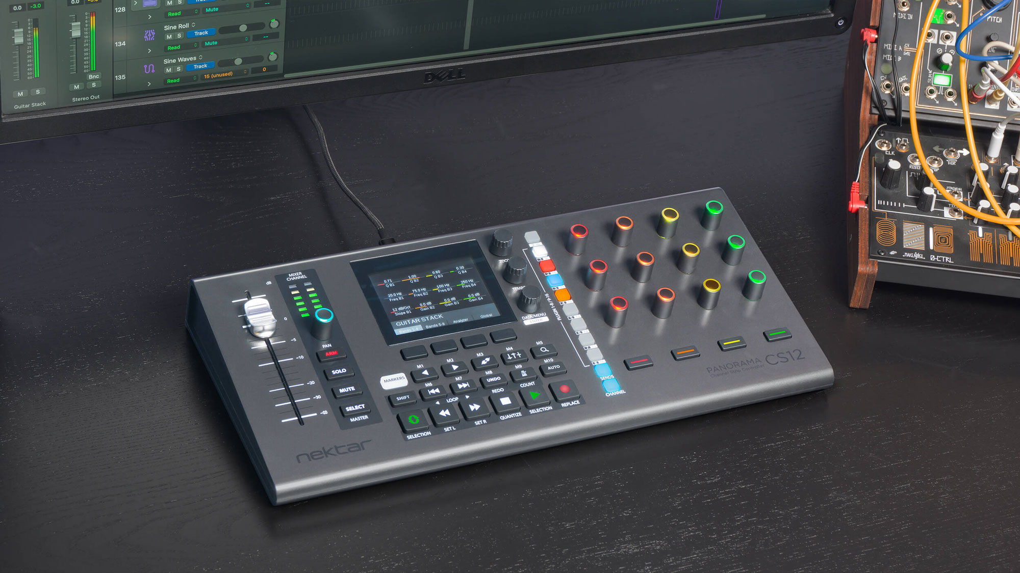 Nektar Technology Panorama CS12 Logic Pro Channel Strip and DAW Plug-In Controller Nektar Technology Panorama CS12 Logic Pro Channel Strip and DAW Plug-In Controller