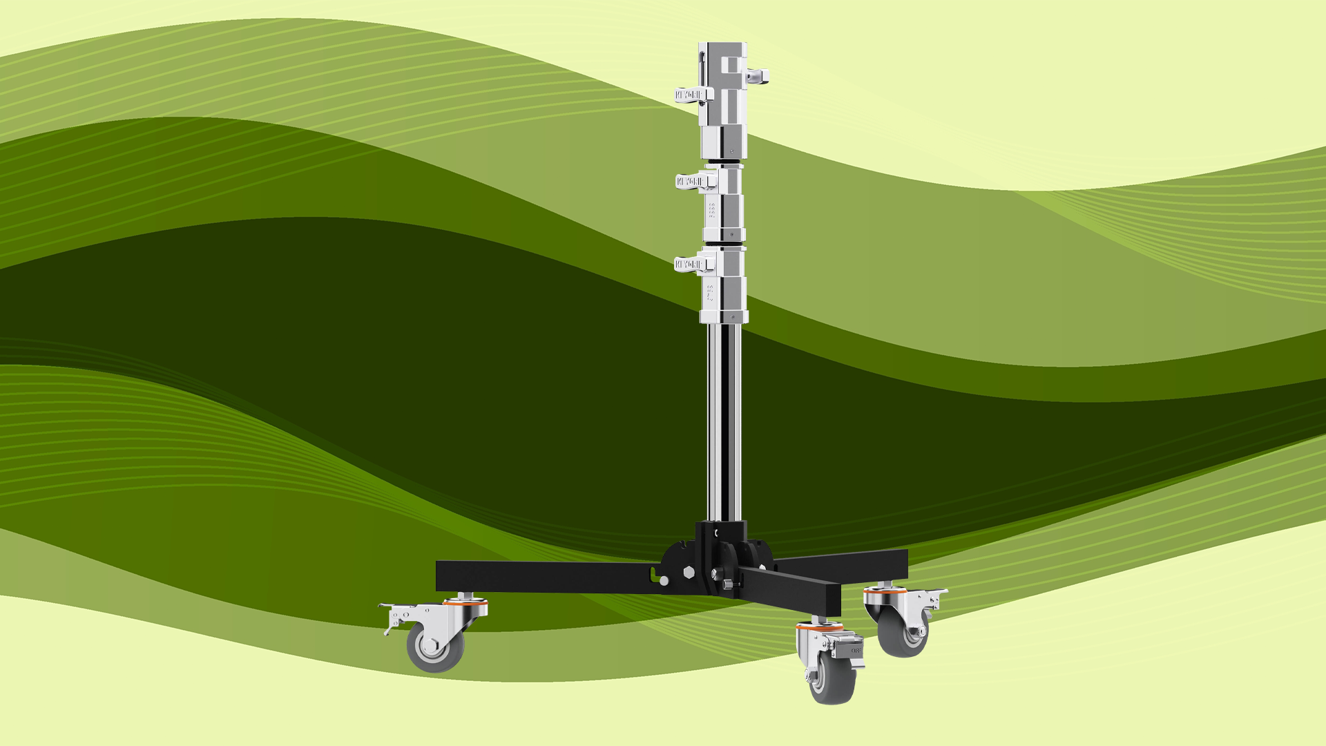 Impact Keygrip Low Folder Roller Combo 2-Stage Stand